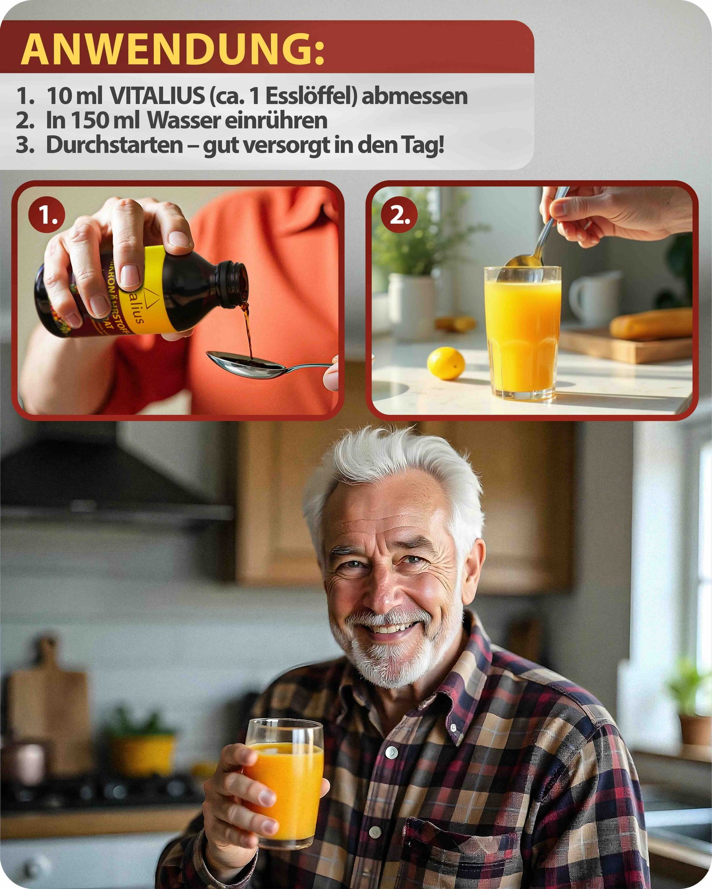 Vitalius für den Mann ab 50!