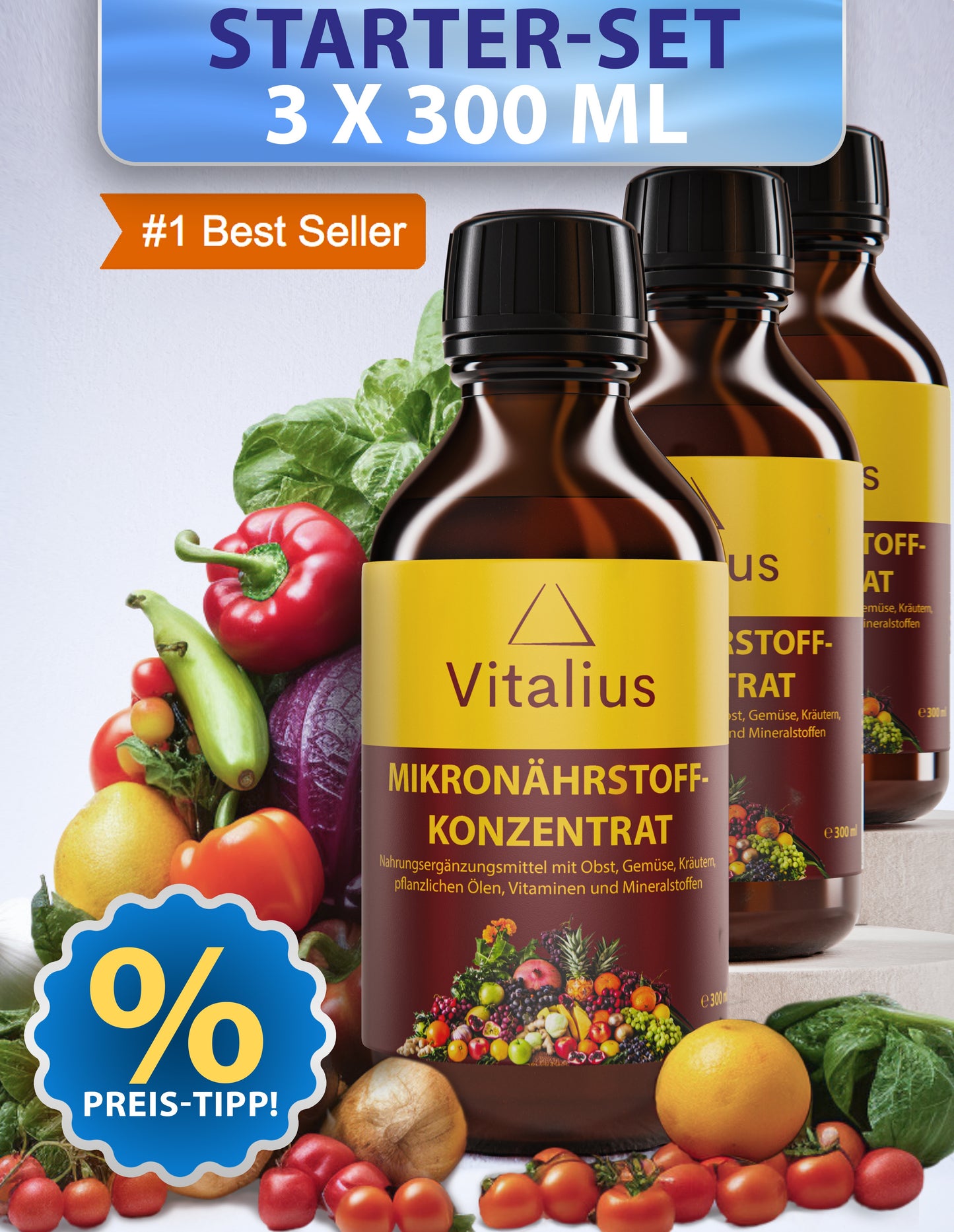 VITALIUS Das synergetische Nährstoff-Konzentrat