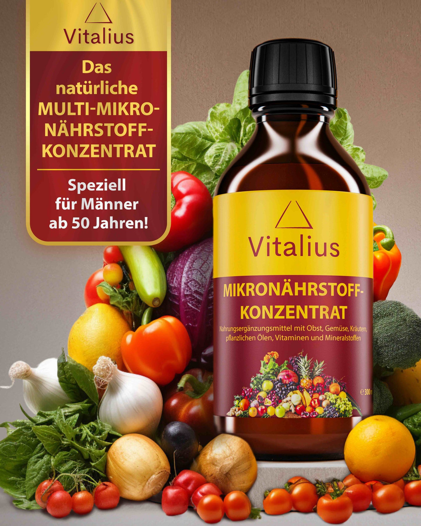 Vitalius für den Mann ab 50!